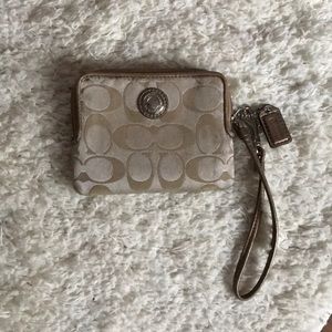 Coach wristlet